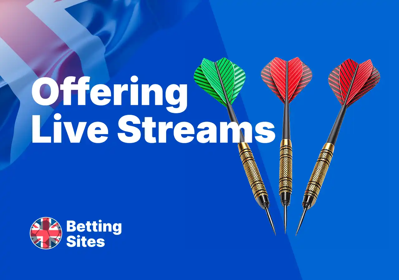 Darts betting sites offering live streams of matches