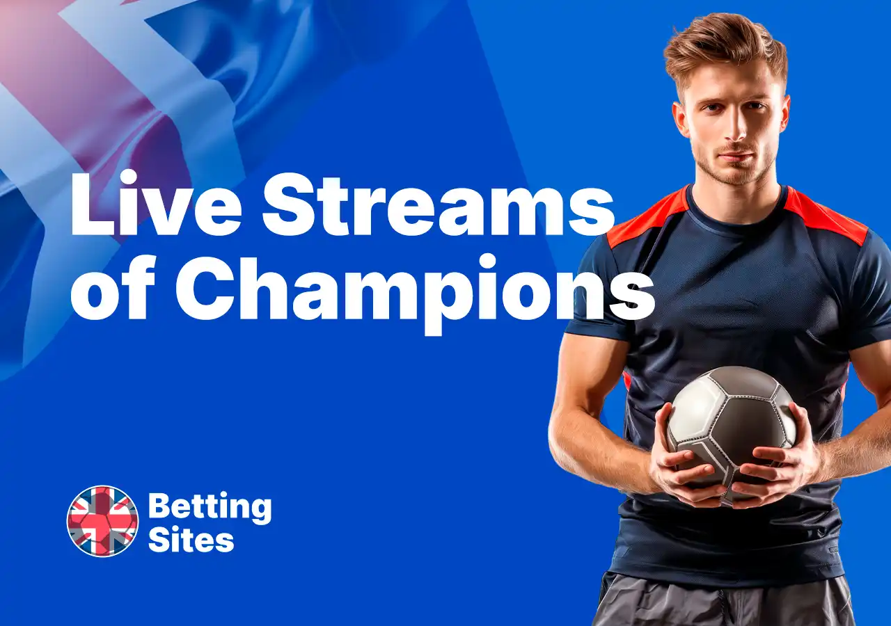 Betting sites offering live streams of Champions League games
